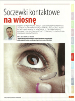 "Soczewki kontaktowe na wiosnę" - Dbam o Zdrowie 2012